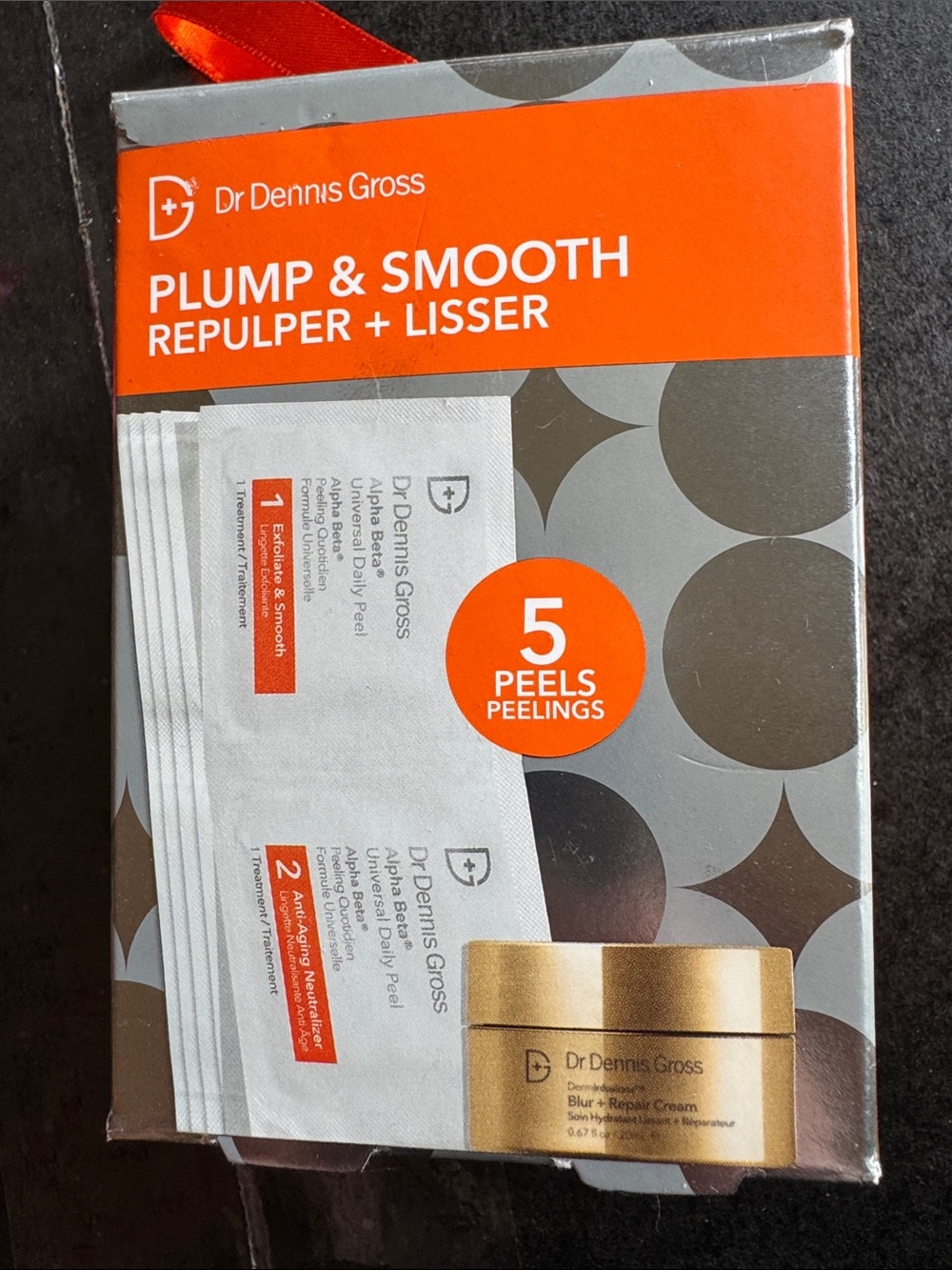 Dr. Dennis Gross Plump & Smooth Peel Kit — Orange